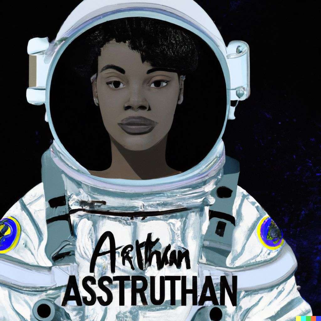 an astronaut, movie poster